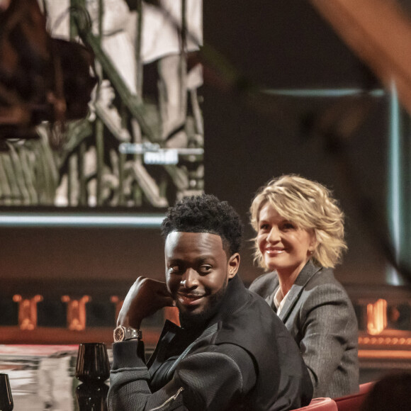 Exclusif - Dadju, Sophie Davant - Enregistrement de l'émission "On est presque en direct", le 12 décembre 2020. © Jack Tribeca / Bestimage