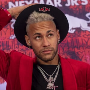 Neymar Jr. lors de la soirée d'anniversaire "Neymar JR'S: Nuit Rouge" des 27 ans de Neymar Jr. au Pavillon Gabriel à Paris, France, le 4 février 2019. © Sarah Bastin/Red Bull Content Pool/Bestimage