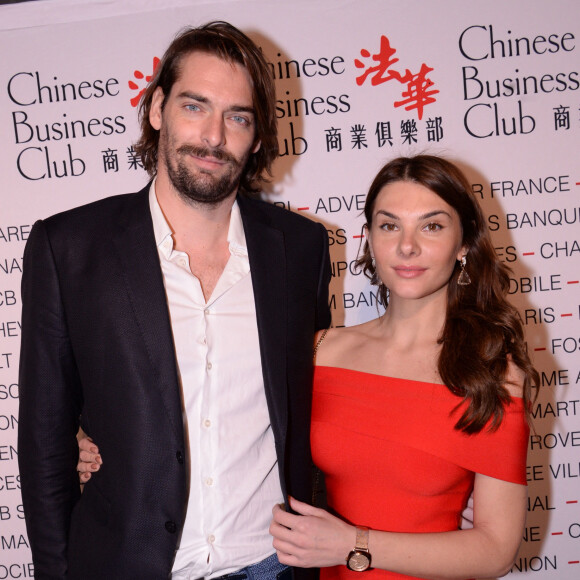 Info - Camille Lacourt bientôt papa pour la deuxième fois - Camille Lacourt et sa compagne Alice Detollenaere (Miss Bourgogne 2010) lors du déjeuner d'affaires "Edition Spéciale Femmes" de la 5ème édition du Chinese Business Club à l'occasion de la journée internationales des droits des femmes au Pavillon Cambon Potel et Chabot, à Paris, France, le 9 mars 2020. © Rachid Bellak/Bestimage 