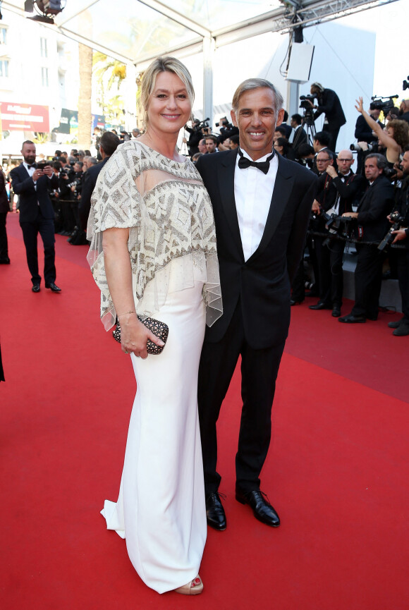 Paul Belmondo et sa femme Luana - Cérémonie de clôture du 70e Festival International du Film de Cannes. Le 28 mai 2017. © Borde-Jacovides-Moreau/Bestimage