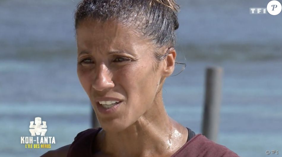 Naoil lors de l'épreuve des poteaux durant la finale de "Koh-Lanta, l'île des héros" (TF1) vendredi 5 juin 2020.