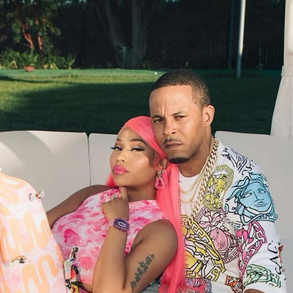 Nicki Minaj et son mari Kenneth Petty en mai 2021.