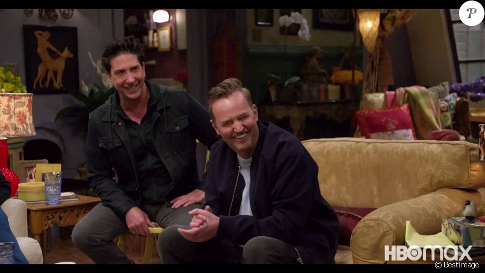 Matthew Perry dans "Friends : The Reunion"