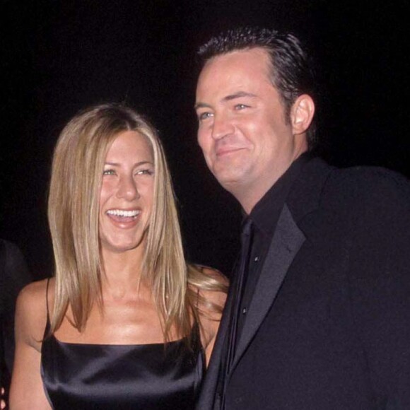 Lisa Kudrow, Jennifer Aniston, Matthew Perry et David Schwimmer aux People Choice Awards à Los Angeles 2000.