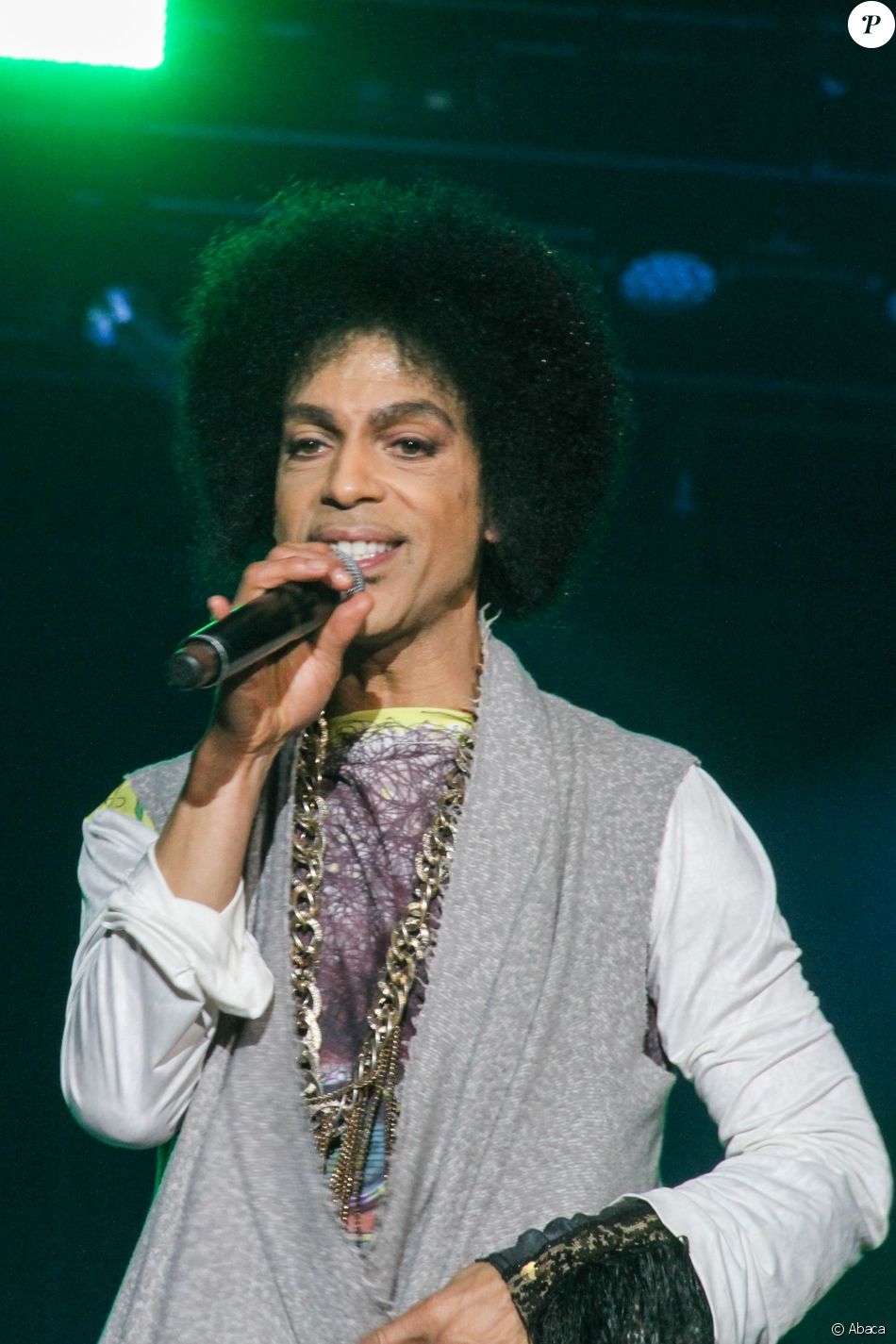 Prince en concert au Essence Festival à La Nouvelle-Orléans le 5 juillet 2014.