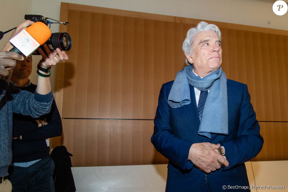 Bernard Tapie - Affaire Tapie : plaidoirie des avocats de la défense, Tribunal de Paris , 11ème chambre correctionnelle, 2ème section, Paris le 4 avril 2019. ©Pierre Perusseau / Bestimage