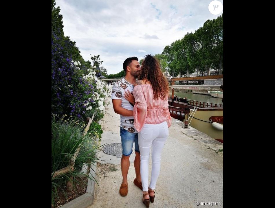 Mathieu de "Mariés au premier regard 2021" avec sa compagne, mai 2021