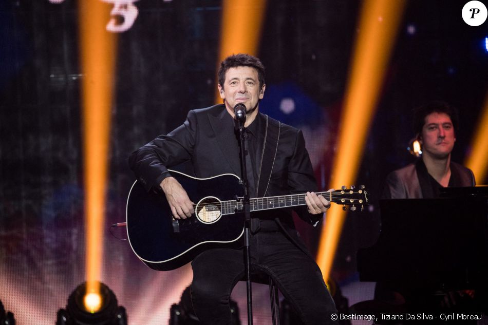Exclusif - Patrick Bruel - Enregistrement de l'émission "Fête de la chanson française" à l'Olympia à Paris, qui sera diffusée le 9 janvier sur France 2. © Tiziano Da Silva - Cyril Moreau / Bestimage