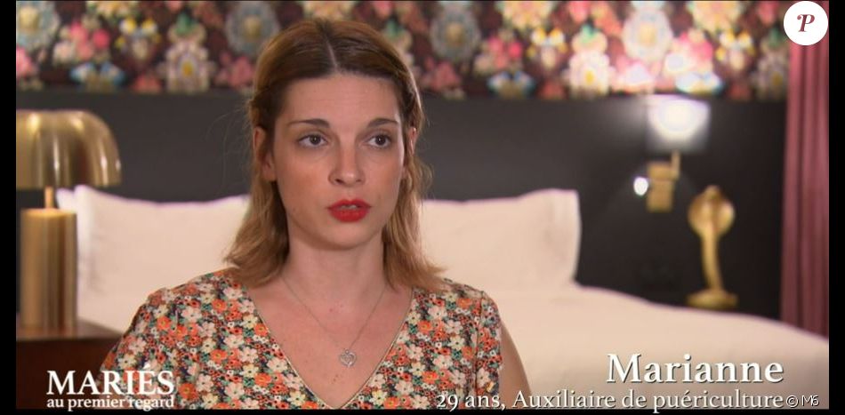 Marianne dans "Mariés au premier regard 2021", le 10 mai, sur M6
