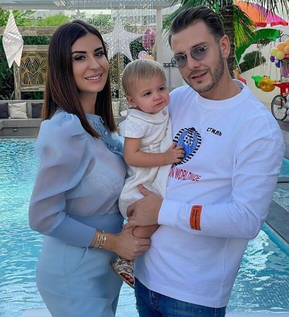 Martika Caringella avec Umberto et Mia, sur Instagram