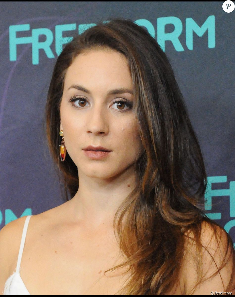 Troian Bellisario au photocall du Disney ABC TCA Summer Press Tour à Beverly Hills le 4 août 2016. © Birdie Thompson/AdMedia via ZUMA Wire