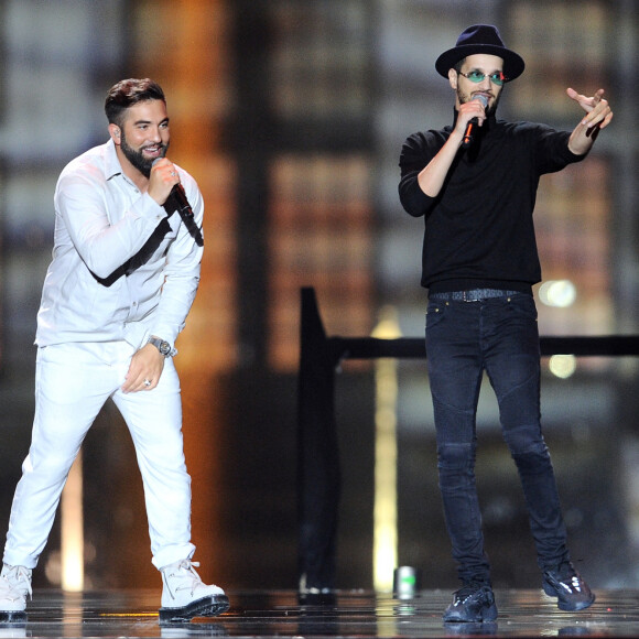 Exclusif - Kendji Girac (nommé pour la chanson "Evidemment") et Soolking - Enregistrement de l'émission "La chanson de l'année" au château de Chambord, qui sera diffusée le 5 juin 2021 sur TF1 © Gaffiot-Moreau / Bestimage