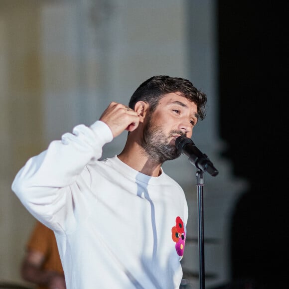 Exclusif - Jérémy Frérot (nommé pour la chanson "Un homme") - Enregistrement de l'émission "La chanson de l'année" au château de Chambord, qui sera diffusée le 5 juin 2021 sur TF1 © Gaffiot-Moreau / Bestimage