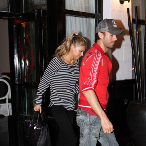 Exclusif - Enrique Iglesias et Anna Kournikova à Miami e, 2012.