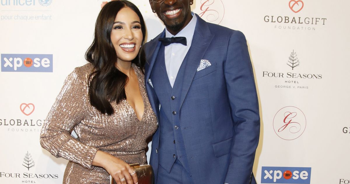 Mamadou Sakho (Global Gift Our Heroes Award) et sa femme Majda au