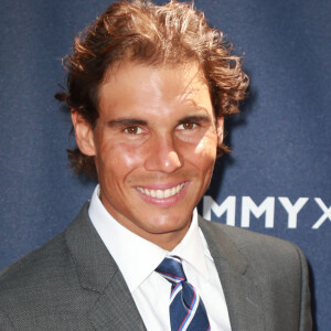 Rafael Nadal - Lancement de la ligne de vêtements Tommy x Nadal à New York, pendant le tournoi des célébrités de Bryant Park. Le 25 août 2015 