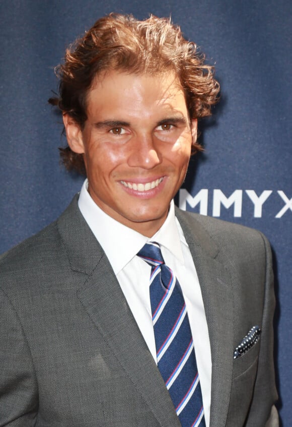 Rafael Nadal - Lancement de la ligne de vêtements Tommy x Nadal à New York, pendant le tournoi des célébrités de Bryant Park. Le 25 août 2015 