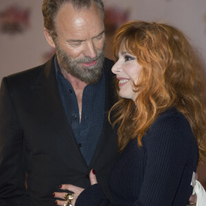 Sting et Mylène Farmer - Arrivées à la 17ème cérémonie des NRJ Music Awards 2015 au Palais des Festivals à Cannes, le 7 novembre 2015.