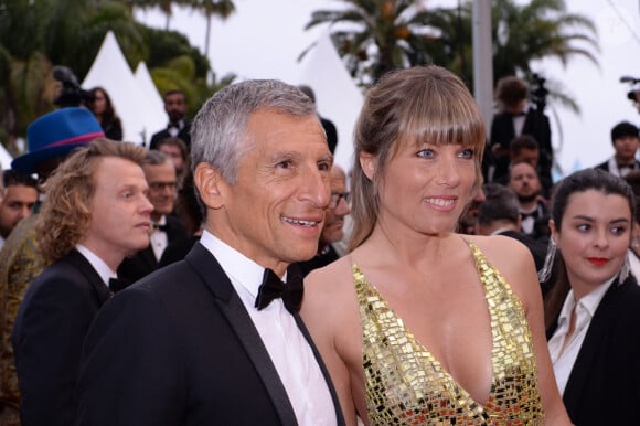 Nagui (Nagui Fam) et sa femme Mélanie Page à la première de "Les Plus Belles Années d'une Vie" lors du 72ème Festival International du Film de Cannes, le 18 mai 2019. © Rachid Bellak/Bestimage