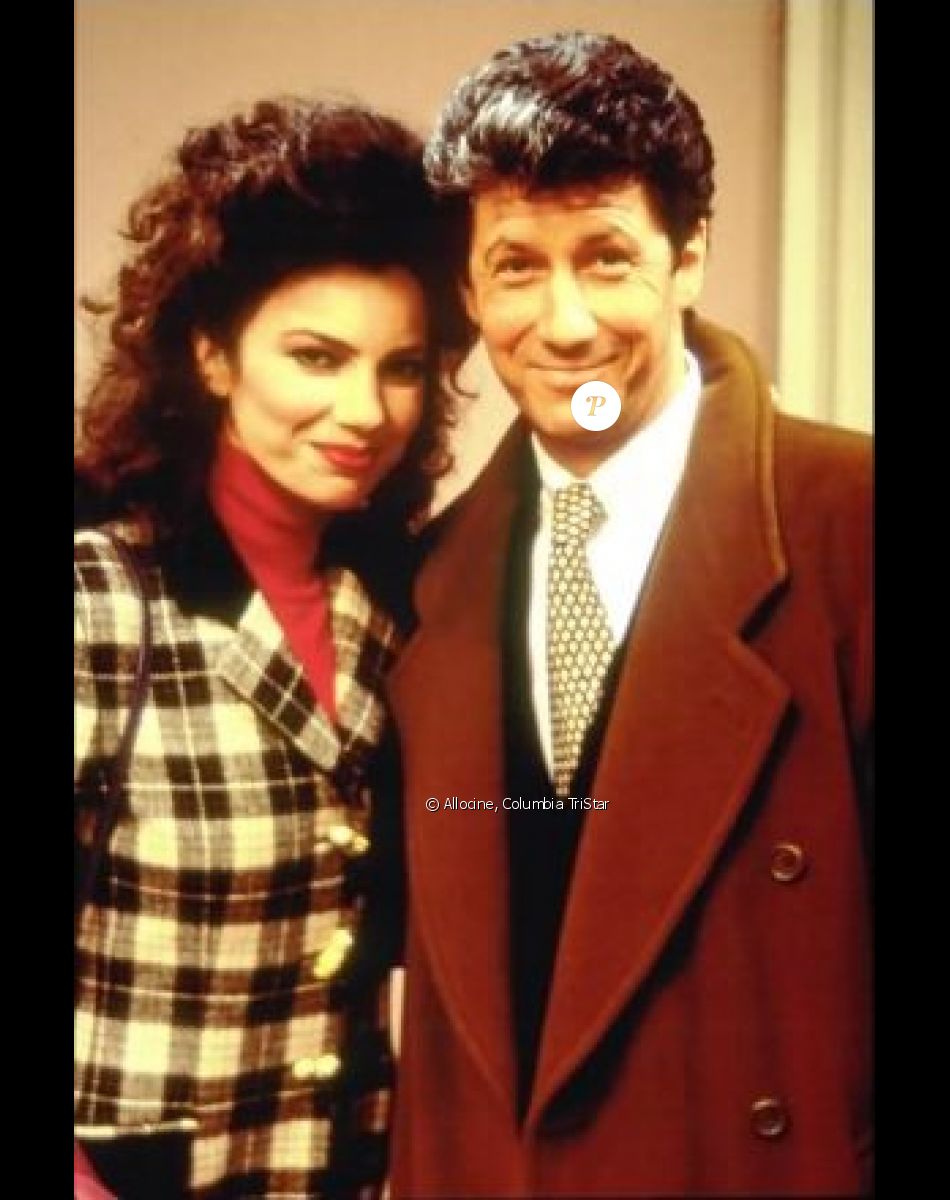 Charles Shaughnessy, Fran Drescher dans la série "Une nounou d'enfer". @ Columbia TriStar