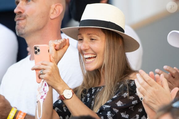Jelena Djokovic lors de la finale de Roland-Garros le 13 juin 2021. Photo by Laurent Zabulon/ABACAPRESS.COM
