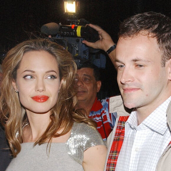 Angelina Jolie et son ex-mari Johnny Lee Miller étaient présents pour la projection du documentaire "Peace One Day" à New York.