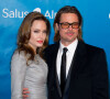 Brad Pitt et Angelina Jolie à la soirée de "Gala : Cinema for Peace", à Berlin.