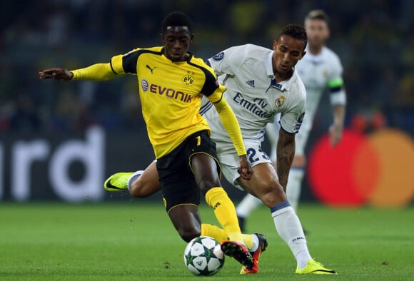 Ousmane Dembélé lors du match Borussia Dortmund - Real Madrid, le 27 septembre 2016.