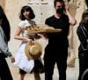 L'actrice cubano-espagnole Ana De Armas sur le plateau de tournage de son dernier film à Palma de Majorque, Espagne, le 12 mai 2021.


