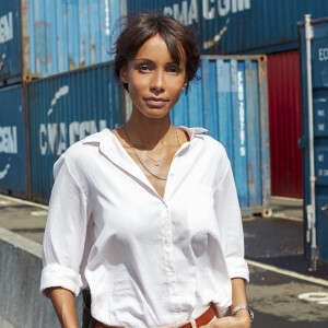 Exclusif - Sonia Rolland sur le tournage de la saison 2 de la série "Tropiques criminels" en Martinique, qui sera diffusée à partir du 19 février 2021 sur France 2. Juillet 2020 © Sylvie Castioni / Bestimage 