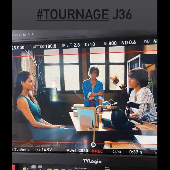 Sonia Rolland en plein tournage de la saison 3 de Tropiques Criminels en Martinique.