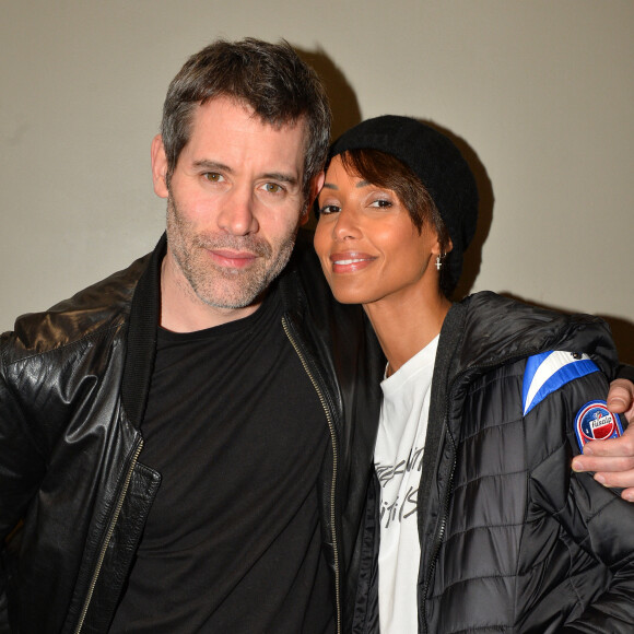 Sonia Rolland et son compagnon Jalil Lespert - Célébrités pendant les concert du groupe Suprême NTM à l'AccorHotels Arena à Paris, France, les 8, 9 et 10 mars 2018. © Veeren/Bestimage
