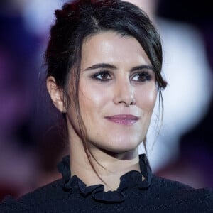 Karine Ferri - Emission hommage à "Grégory Lemarchal, 10 ans après l'histoire continue" au Zénith de Paris et retransmis en direct sur TF1 le 7 janvier 2017. © Cyril Moreau/Bestimage