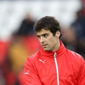 Yoann Gourcuff au match de football "PSG - Rennes" au Parc des Princes à Paris. Le 29 avril 2016 © Cyril Moreau / Bestimage