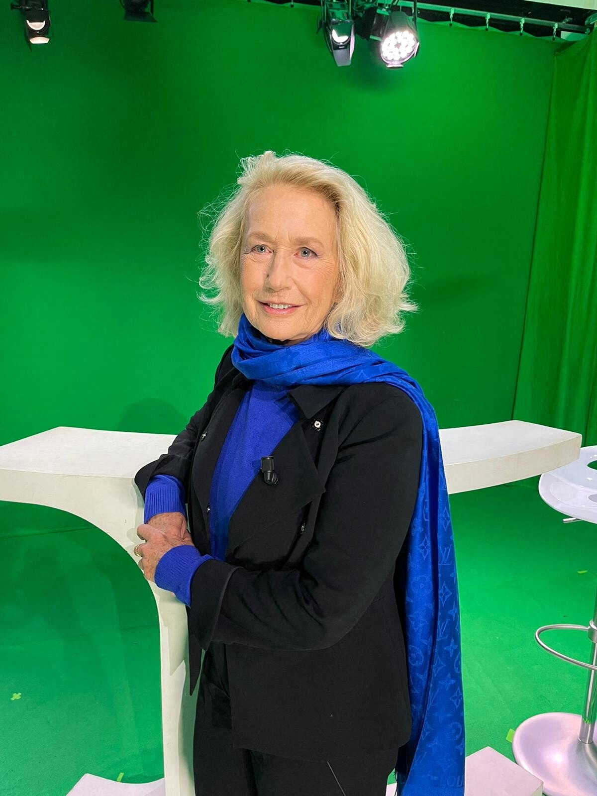 Photo Exclusif Brigitte Fossey Les invités de l'émission "L