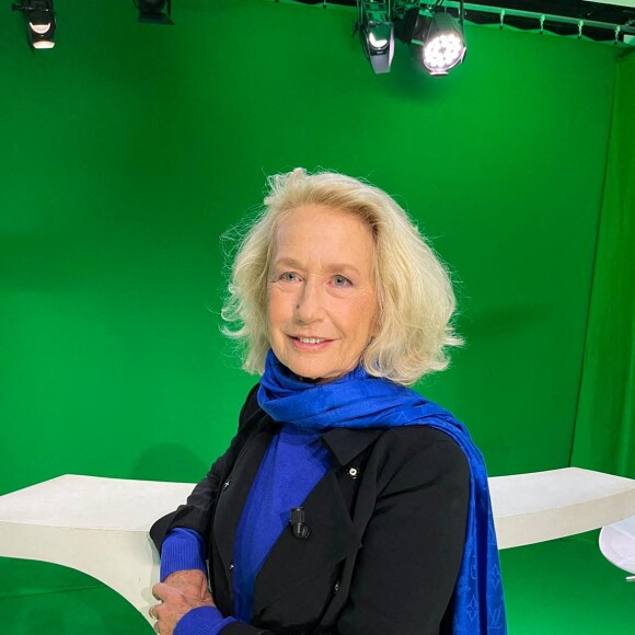 Exclusif - Brigitte Fossey - Les invités de l'émission "L'instant de Luxe" sur la chaine Non Stop People à Paris. Le 27 mai 2021. © Baldini / Bestimage