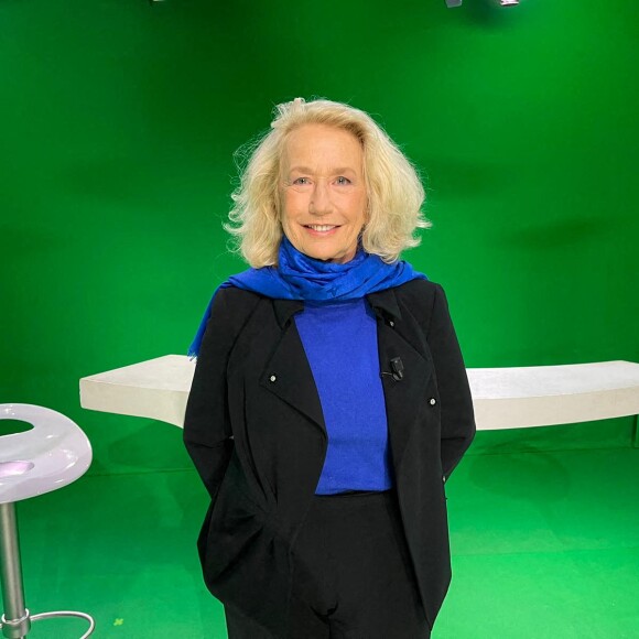 Exclusif - Brigitte Fossey - Les invités de l'émission "L'instant de Luxe" sur la chaine Non Stop People à Paris. Le 27 mai 2021. © Baldini / Bestimage