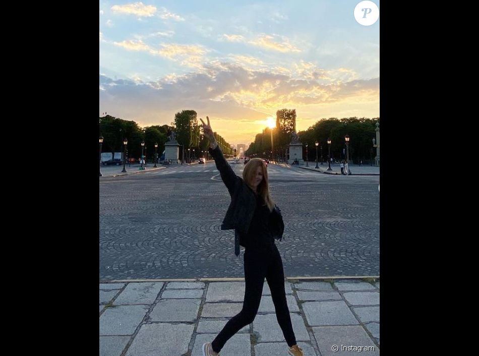 Cécile Siméone dans Paris, le 6 juin 2021