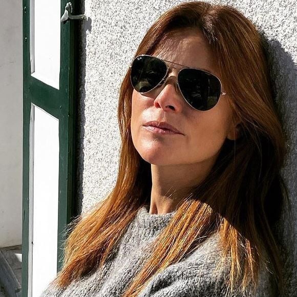 Cécile Siméone avec des lunettes de soleil sur Instagram, le 17 février 2021