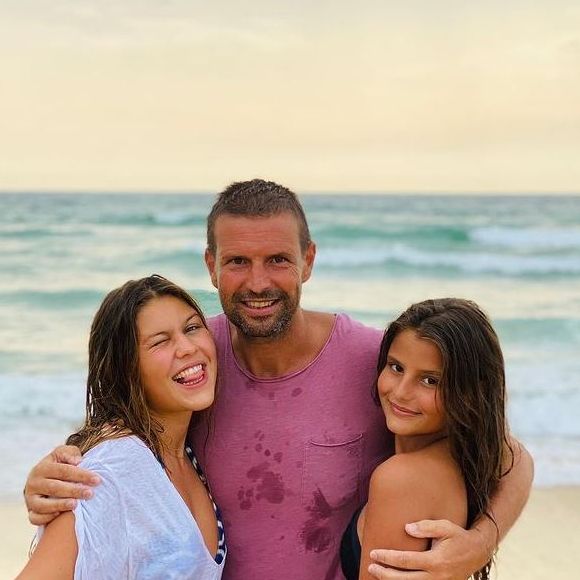 Dominique Casagrande et ses deux filles Jade et Devone