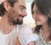 Alice Detollenaere et son compagnon Camille Lacourt sont devenus parents d'un petit garçon prénommé Marius.