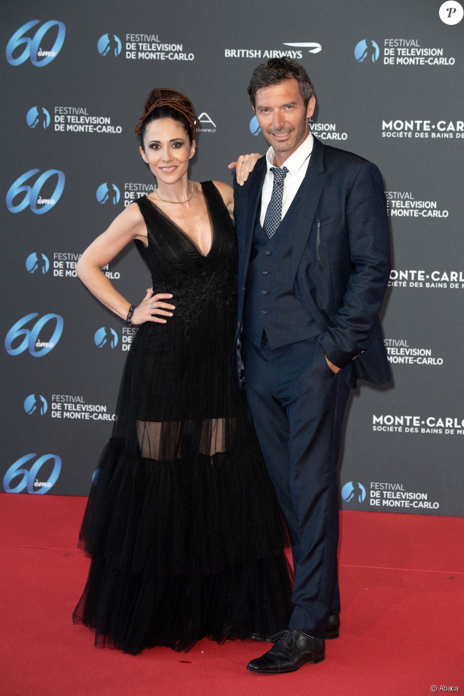 Fabienne Carat et Franck Semonin - 60e festival de la Télévision de Monte-Carlo, le vendredi 18 juin 2021 à Monaco. @ David Niviere/ABACAPRESS.COM