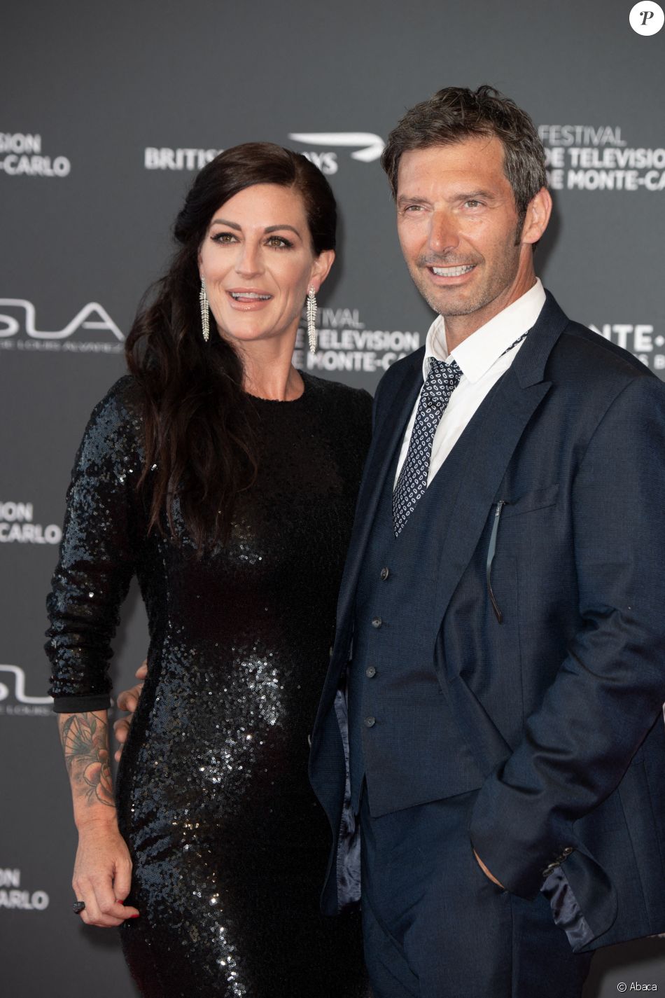 Helene Semonin et Franck Semonin- 60e festival de la Télévision de Monte-Carlo, le vendredi 18 juin 2021 à Monaco. @ David Niviere/ABACAPRESS.COM