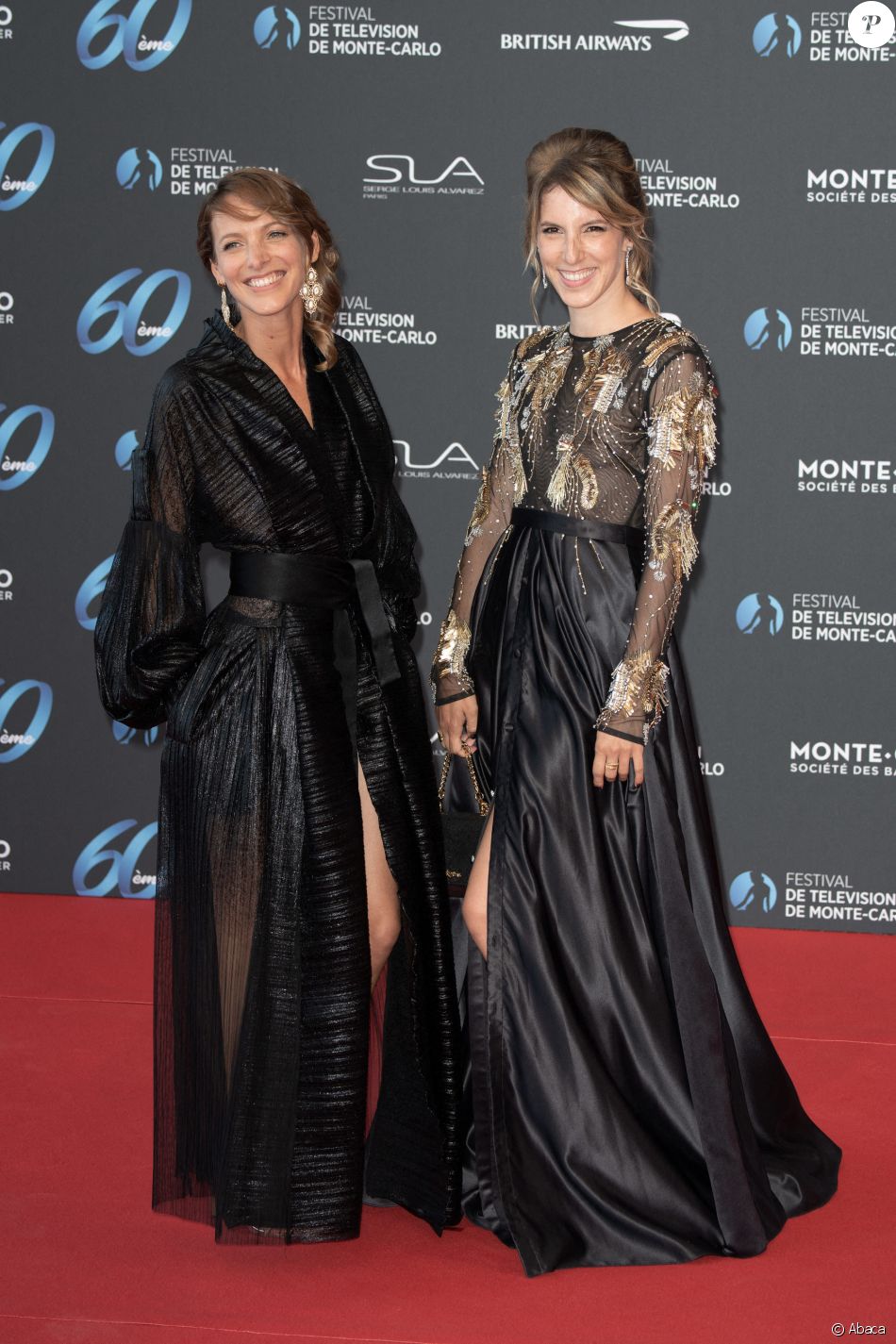 Elodie Varlet et Lea Francois- 60e festival de la Télévision de Monte-Carlo, à Monaco. @ David Niviere/ABACAPRESS.COM