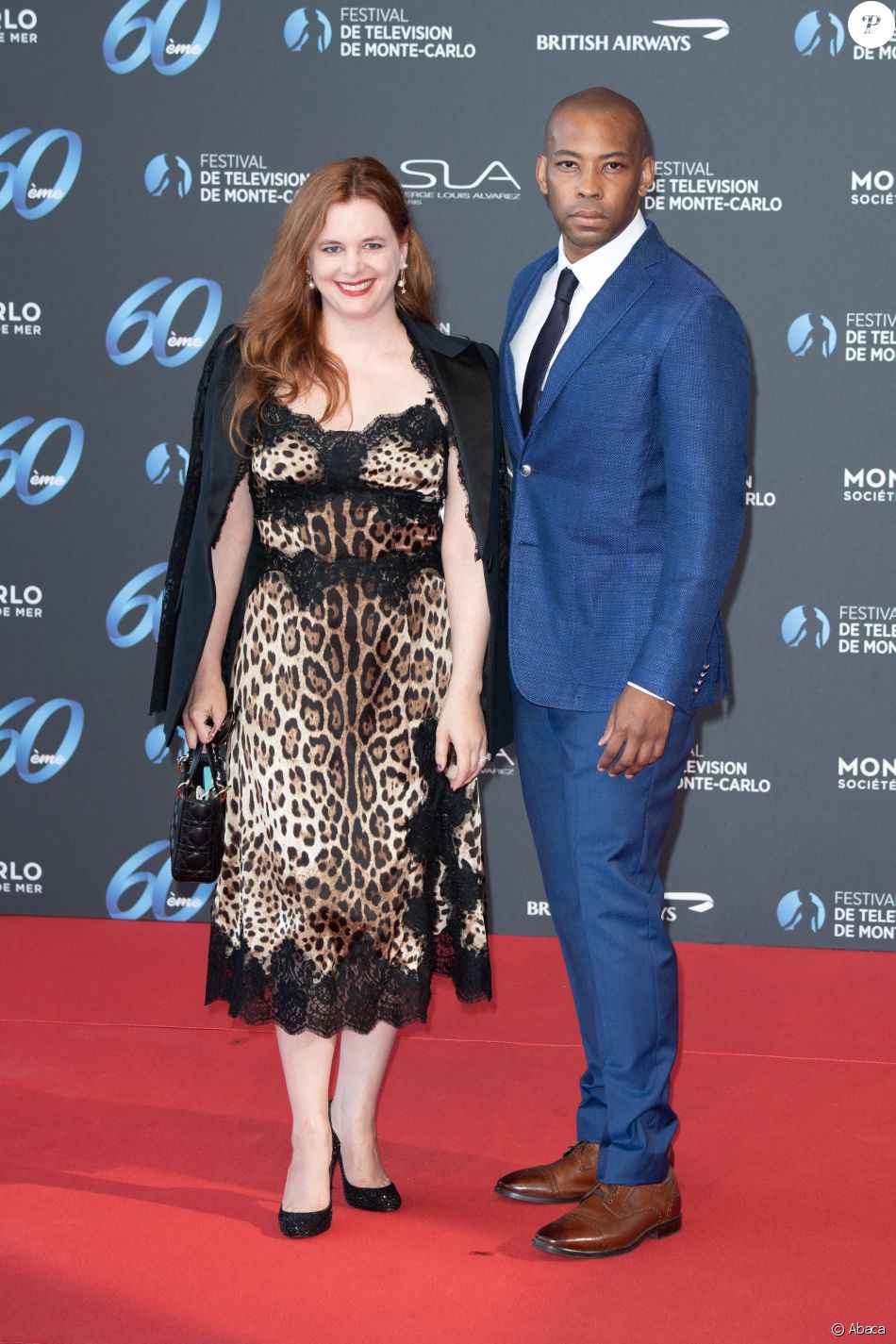 Brisa Carleton et Christopher Lacy - 60e festival de la Télévision de Monte-Carlo, le vendredi 18 juin 2021 à Monaco. @ David Niviere/ABACAPRESS.COM