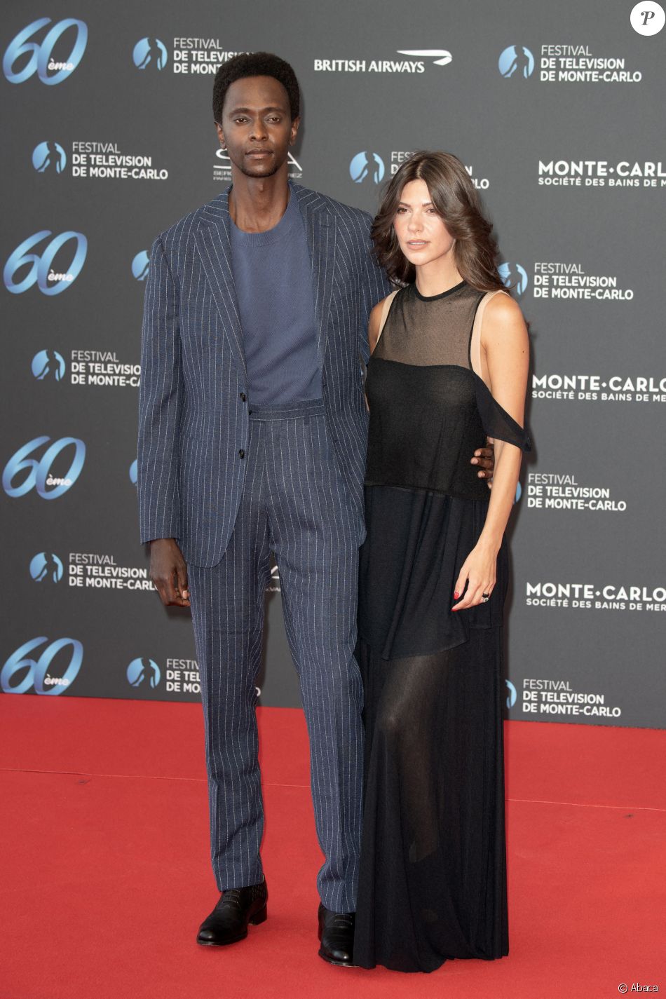 Edi Gathegi et Adriana Marinescu - 60e festival de la Télévision de Monte-Carlo, le vendredi 18 juin 2021 à Monaco. @ David Niviere/ABACAPRESS.COM