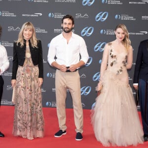 Bruno Sanches, Melanie Page, Guillaume Labbe, Deborah Francois et Julien Fournie - 60e festival de la Télévision de Monte-Carlo, le vendredi 18 juin 2021 à Monaco. @ David Niviere/ABACAPRESS.