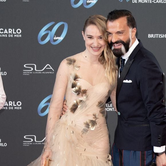 Deborah Francois et Julien Fournie - 60e festival de la Télévision de Monte-Carlo, le vendredi 18 juin 2021 à Monaco. @ David Niviere/ABACAPRESS.COM