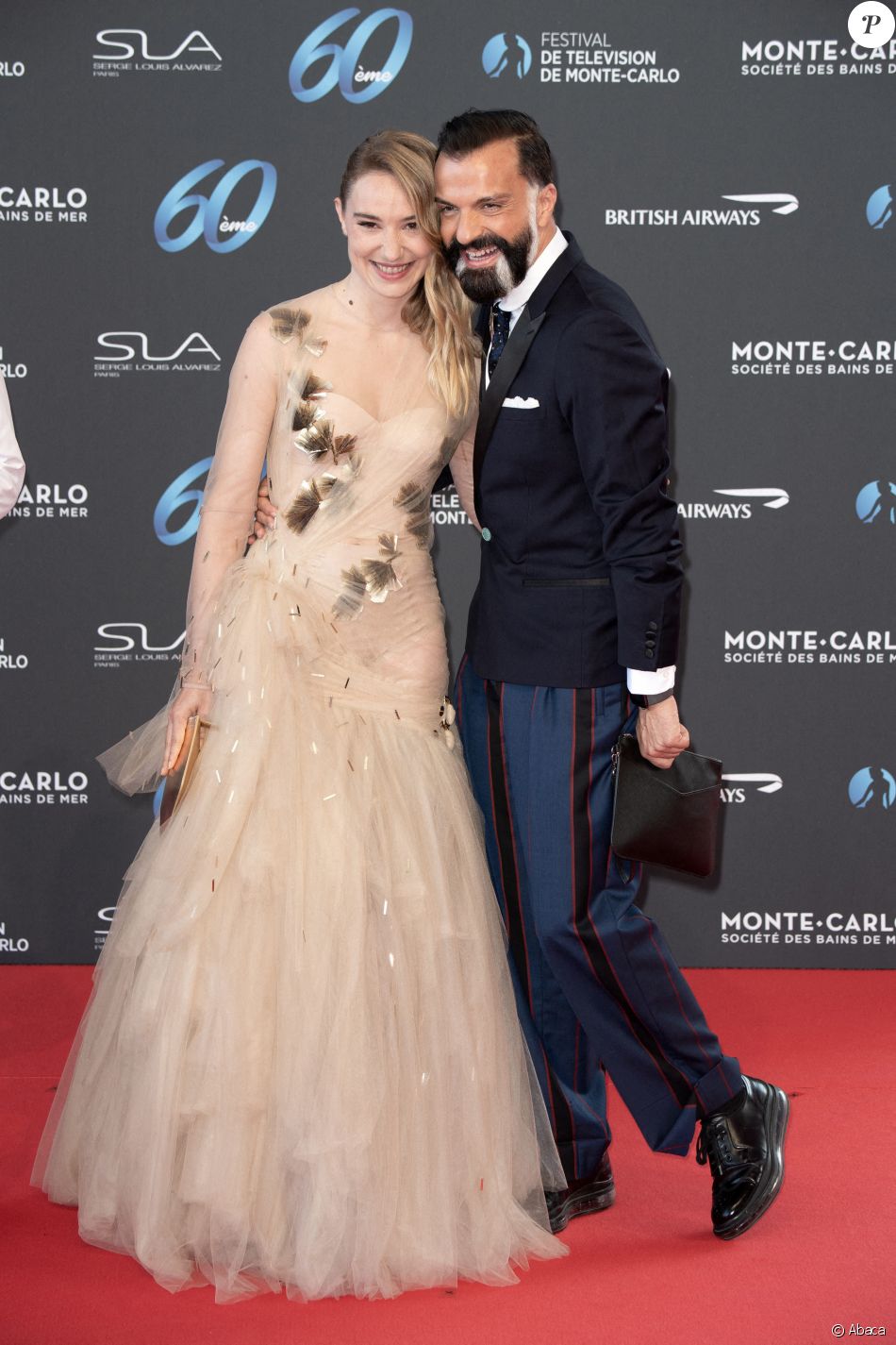 Deborah Francois et Julien Fournie - 60e festival de la Télévision de Monte-Carlo, le vendredi 18 juin 2021 à Monaco. @ David Niviere/ABACAPRESS.COM