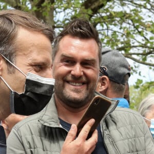 Emmanuel et Brigitte Macron sont allés voter pour le premier tour des élections régionales et départementales 2021 à la mairie du Touquet. Le 20 juin 2021. © Stéphane Lemouton/Bestimage